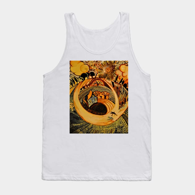 Kick at the darkness till it bleeds daylight Tank Top by CassandraDolen